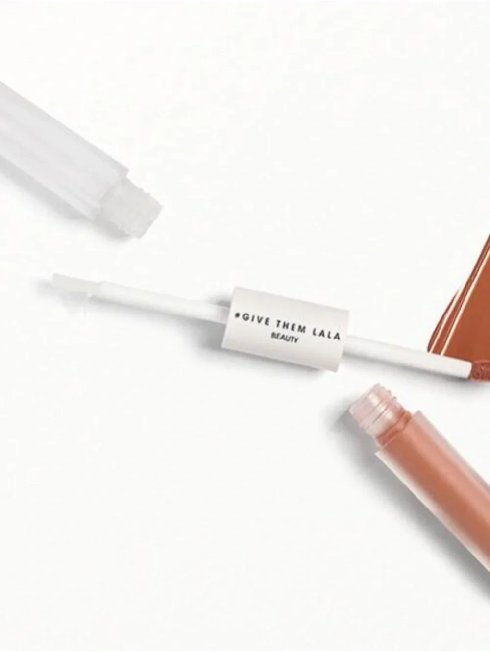 #Give Them Lala Beauty Double Ended Lip Duo in Birthday Suit NIB